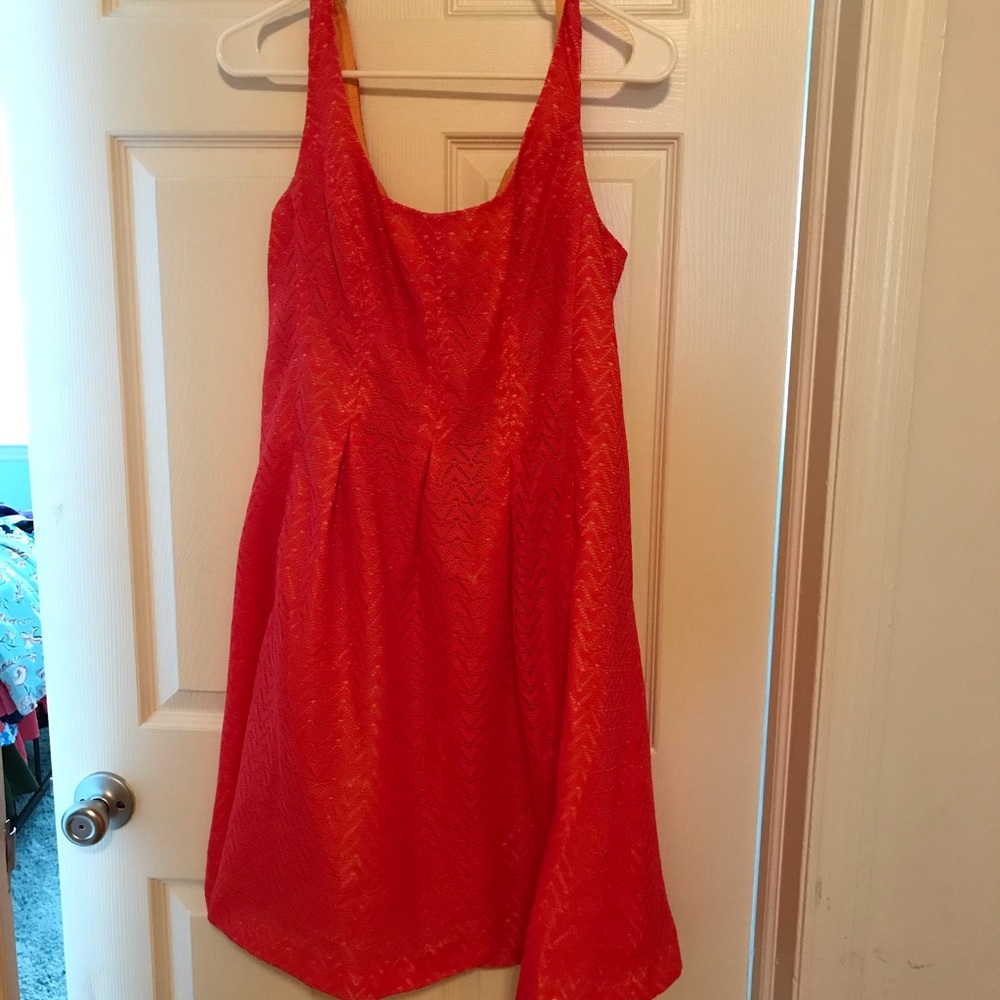 Red dress